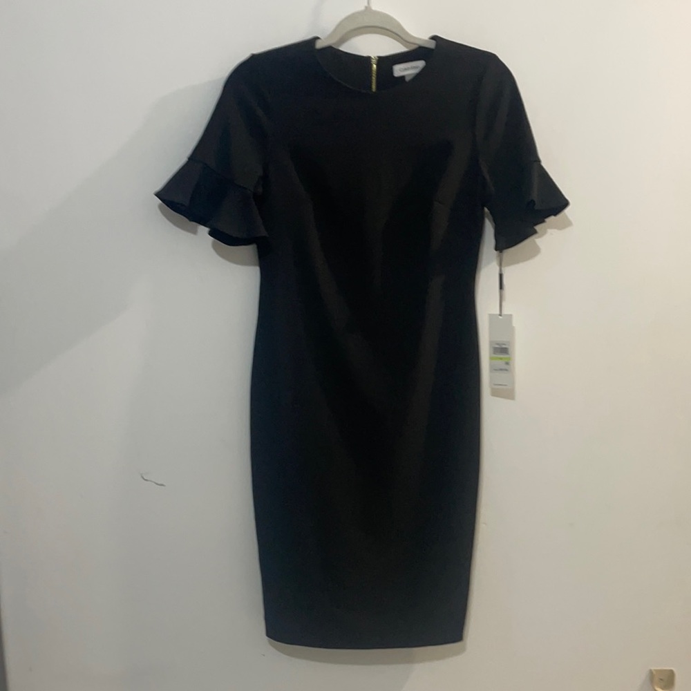 Black Calvin Klein dress